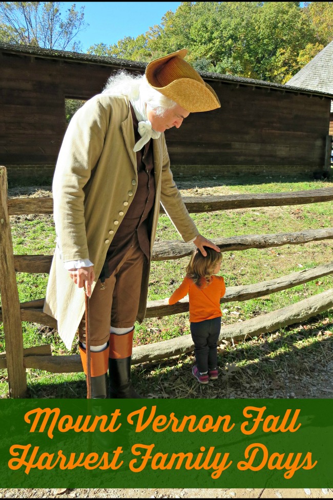 Colonial Fun at Mount Vernon Fall Harvest Family Day
