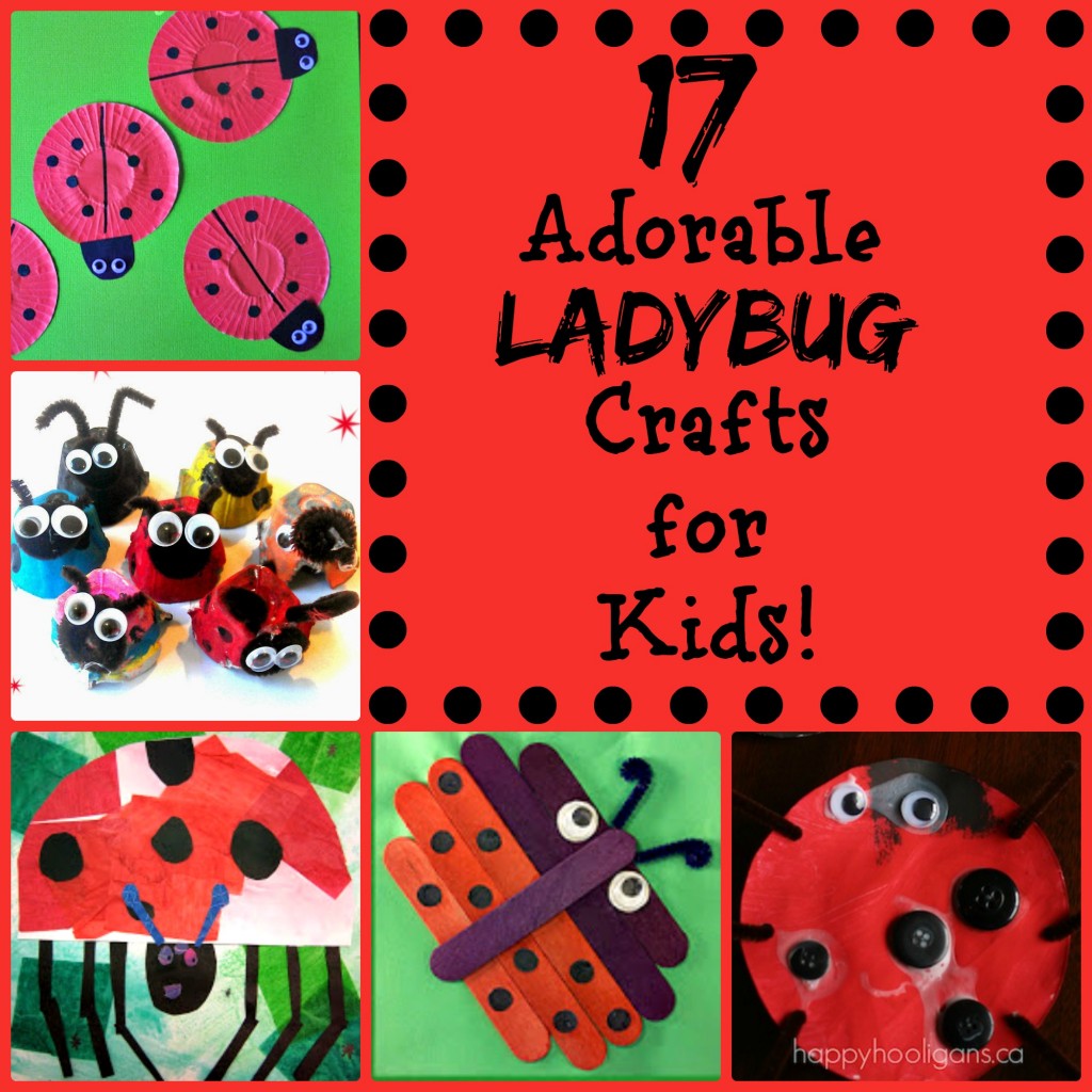 Lady Bug Crafts for Kids