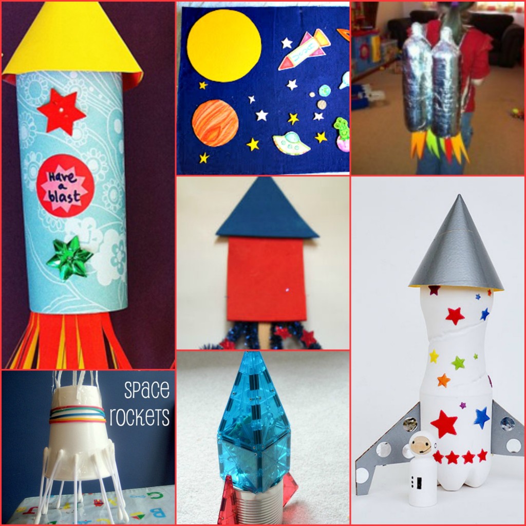 Rocketship Crafts for Kids