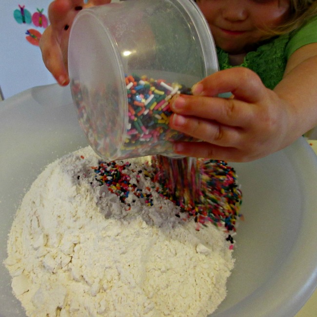 Activities for Toddler Making Fairy Dust