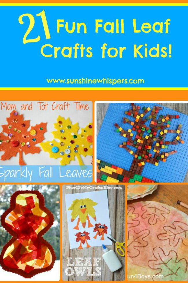 fun fall leaf crafts for kids