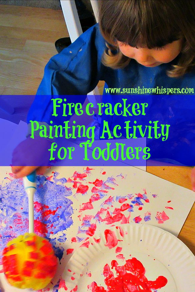 firecracker painting activity for toddlers 2