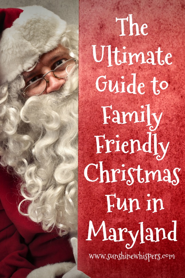 family friendly Christmas fun in Maryland