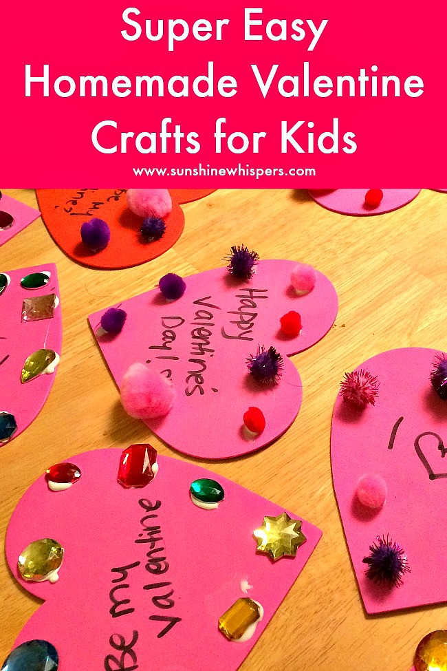homemade valentine crafts for kids