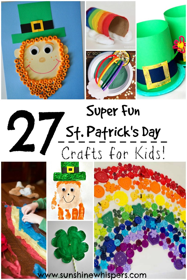 st. patrick's day crafts for kids