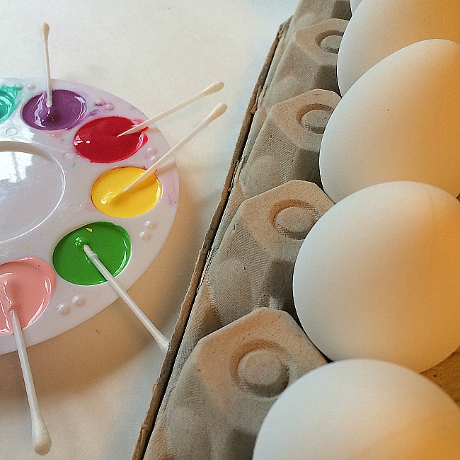 easy painted easter egg crafts for kids