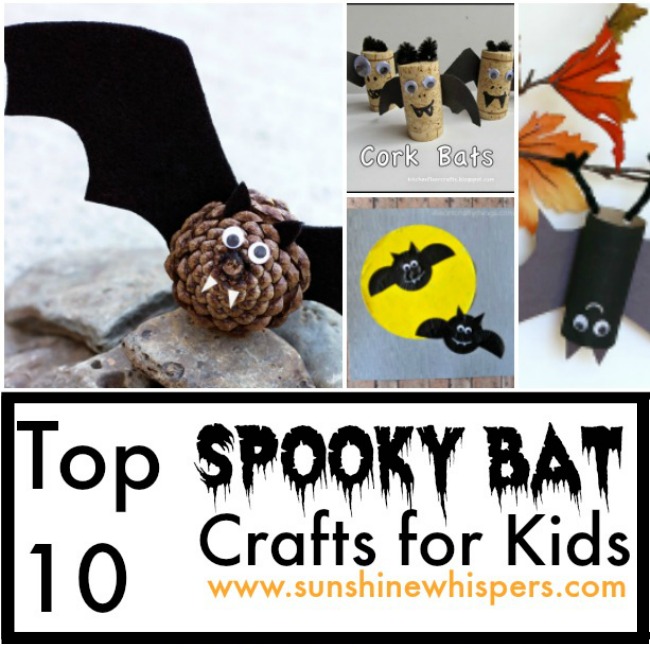 Top 10 Spooky Bat Crafts for Kids!