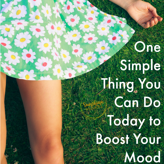 One Simple Thing You Can Do Today to Boost Your Mood