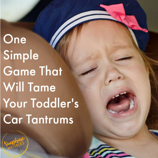 toddler car tantrums