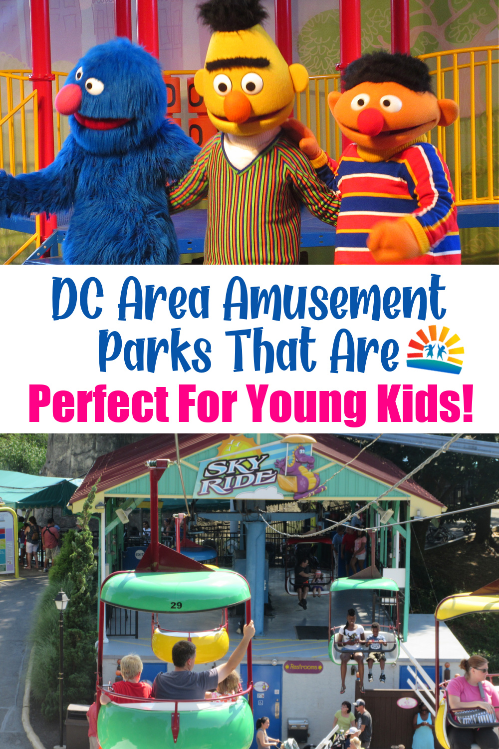 DC area amusement parks for toddlers