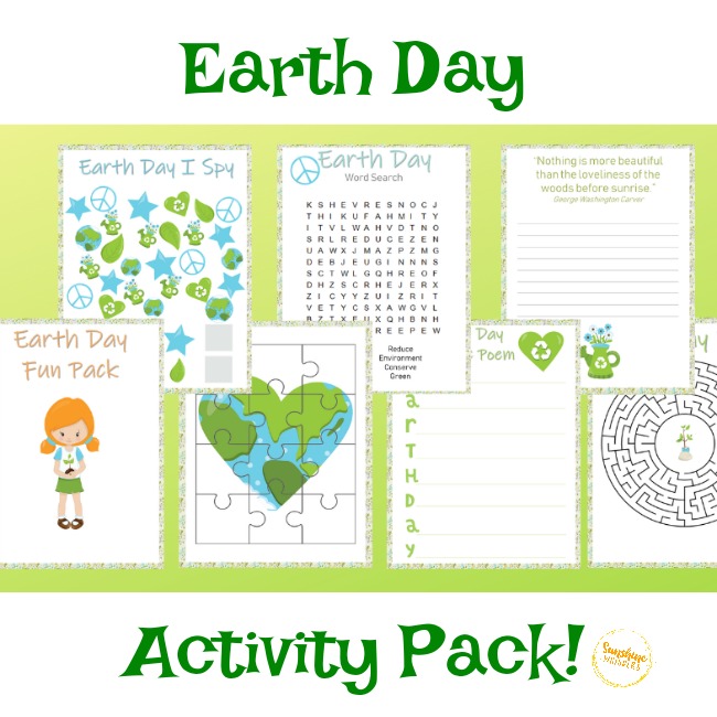 earth day activity pack
