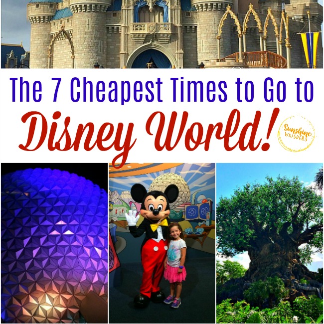 When Are the Cheapest Times to Go to Disney World?