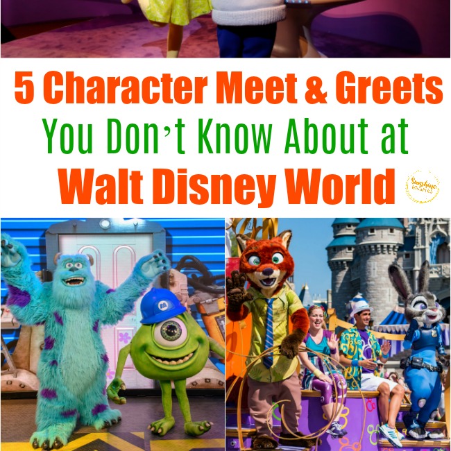 5 Character Meet & Greets You Don’t Know About at Walt Disney World