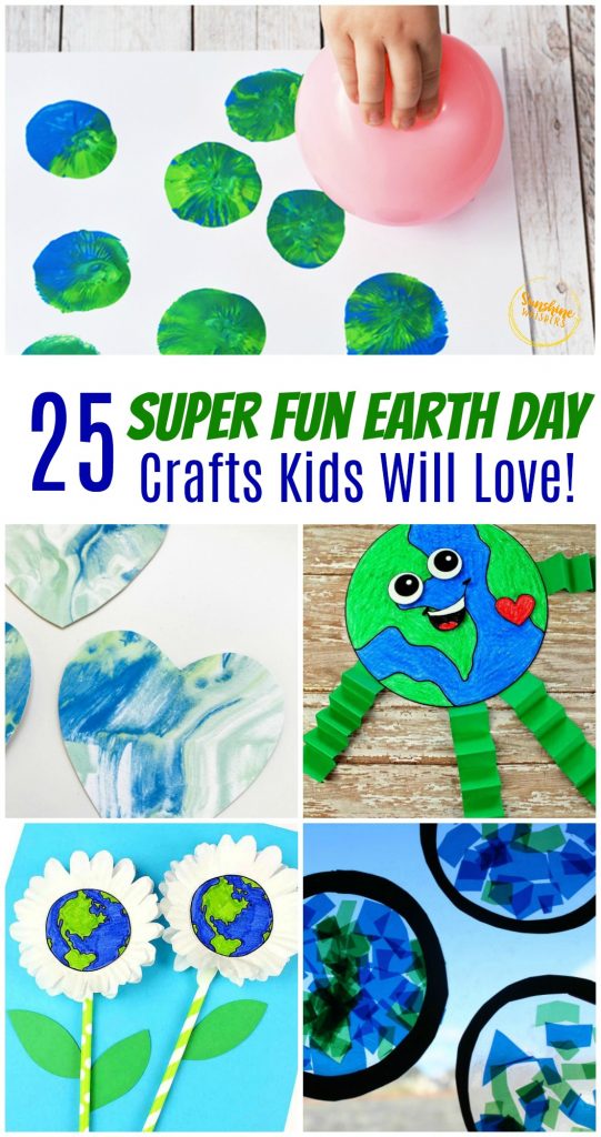 super fun earth day crafts for kids