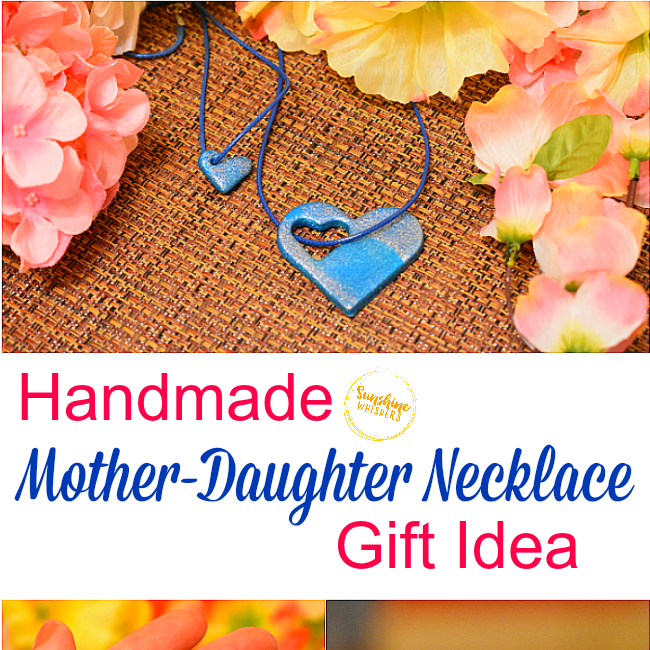 Handmade Mother-Daughter Necklace Gift Idea
