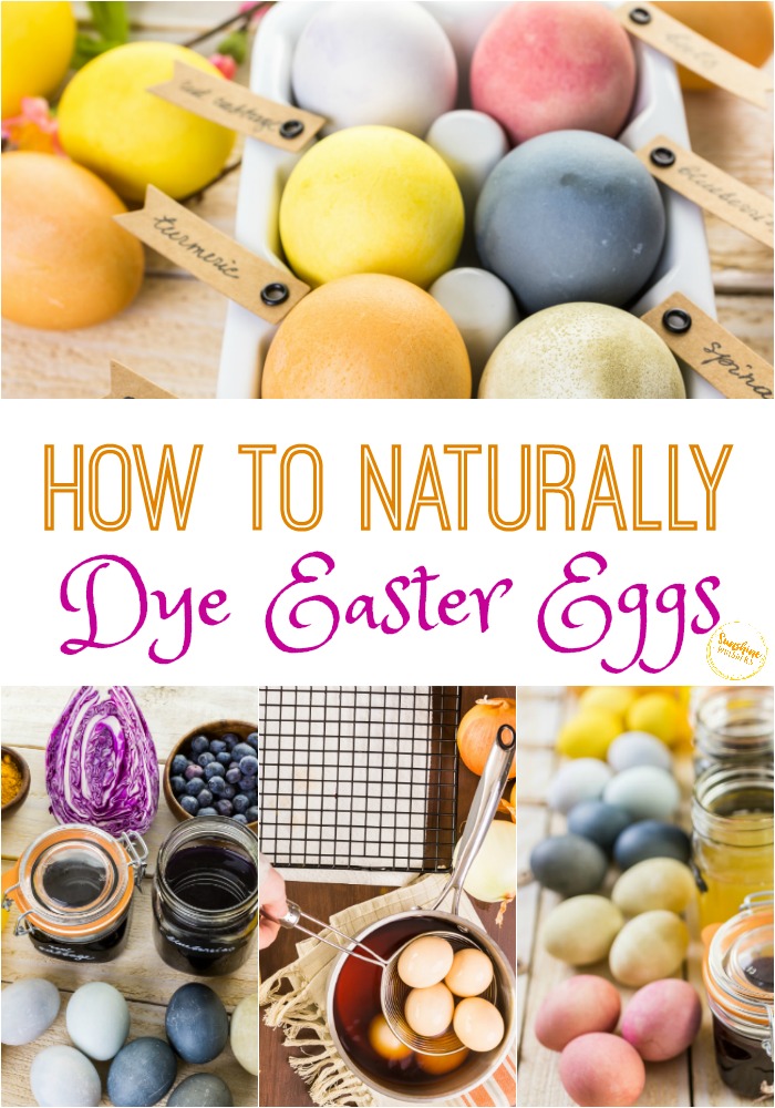 how to naturally dye easter eggs