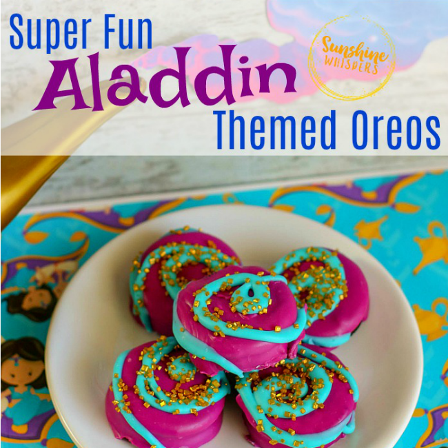 Super Fun Aladdin Themed Oreos
