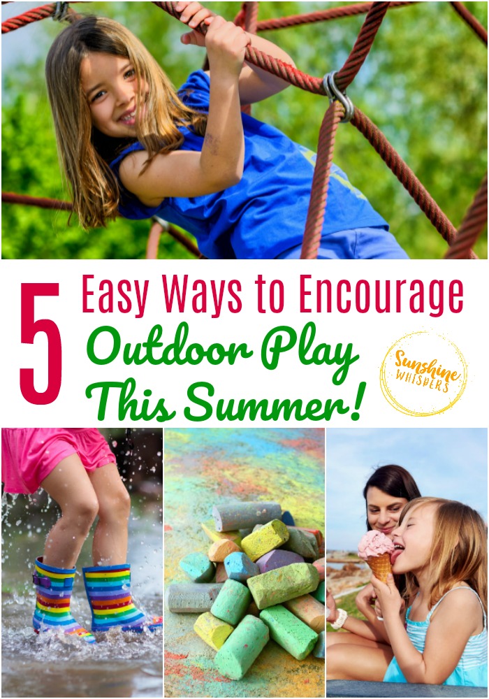 encourage outdoor play