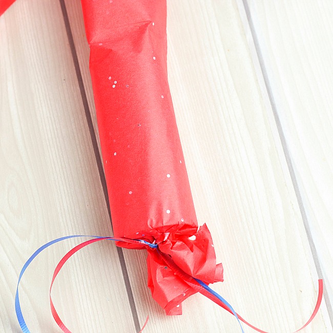patriotic party poppers craft for kids
