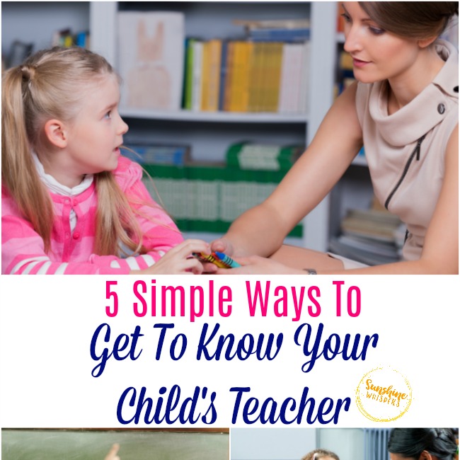 5 Simple Ways to Get to Know Your Child’s Teacher