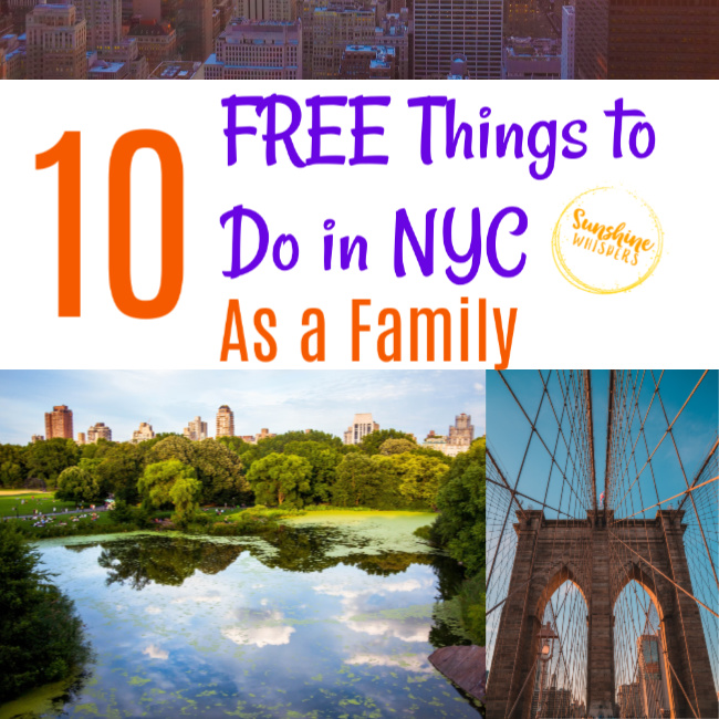 FREE Things to do in NYC as a family