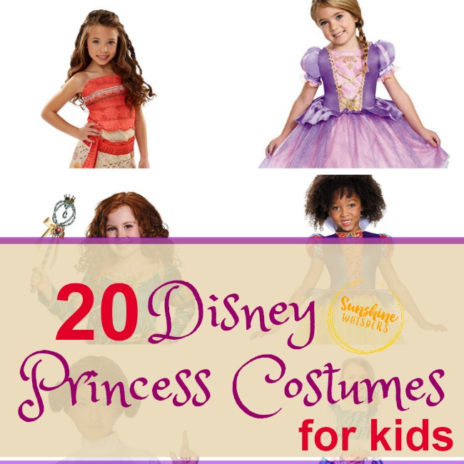 20 Disney Princess Costumes for Kids