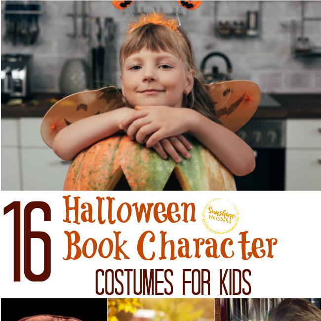 halloween book character costumes for kids
