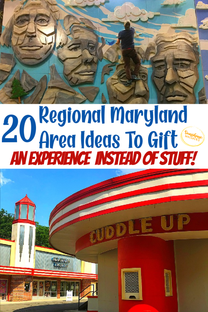 experience gifts maryland