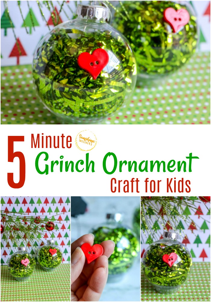 thumbnail image 2 of Fun Express Dr. Ses The Grinch Ornament Craft Kit - Makes 12 Christmas Ornaments For Kids 2 of 9