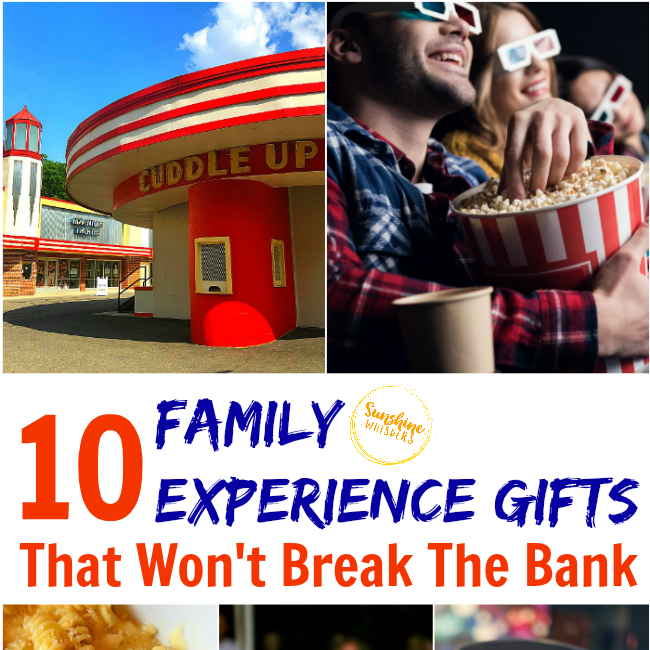 10 Family Experience Gifts That Won’t Break The Bank