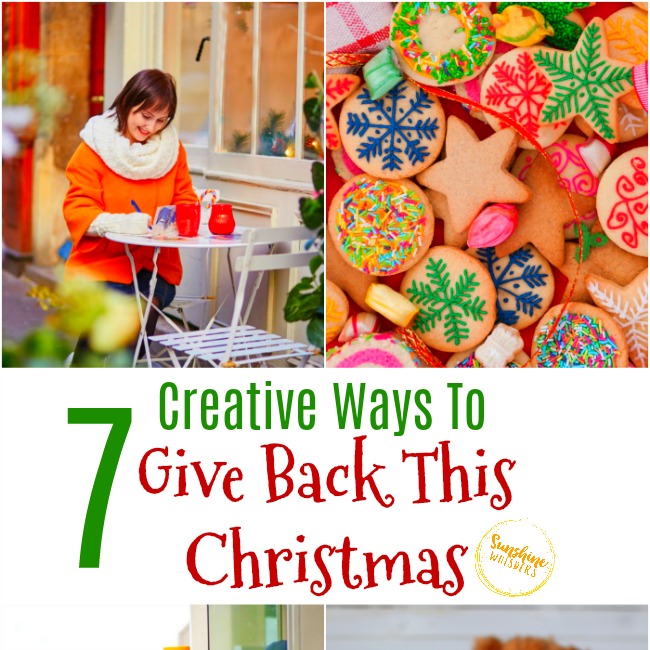 7 Creative Ways To Give Back This Christmas