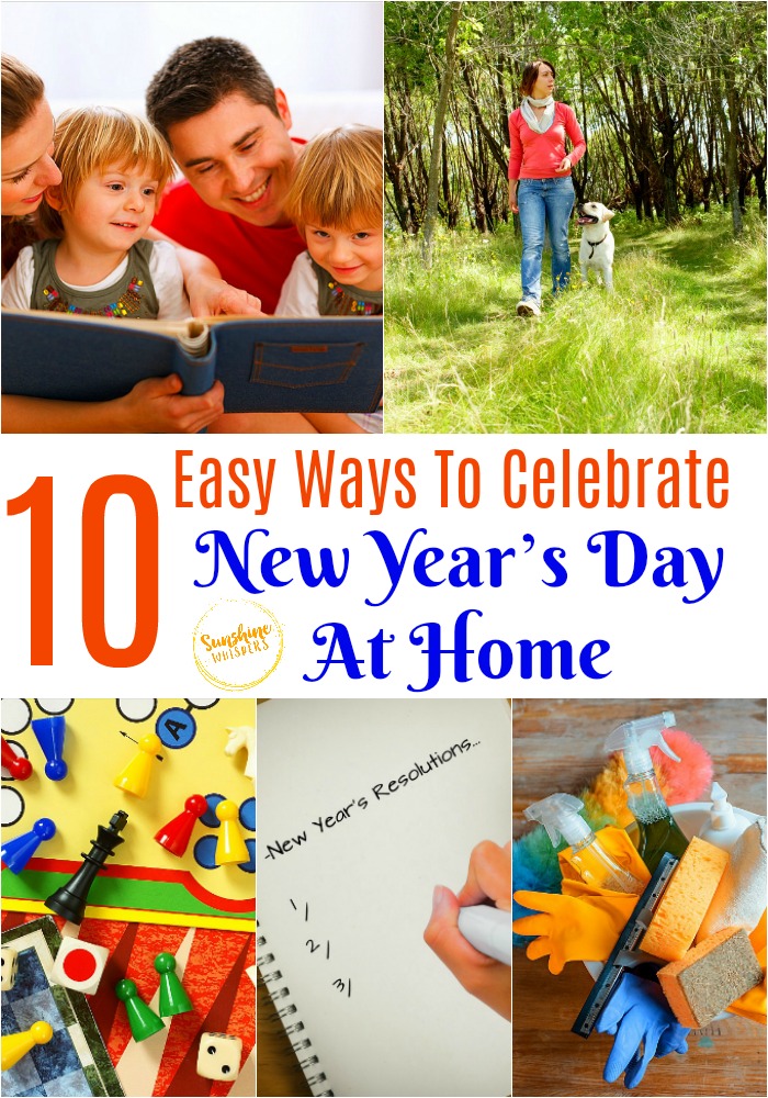 Celebrate New Year's Day At Home
