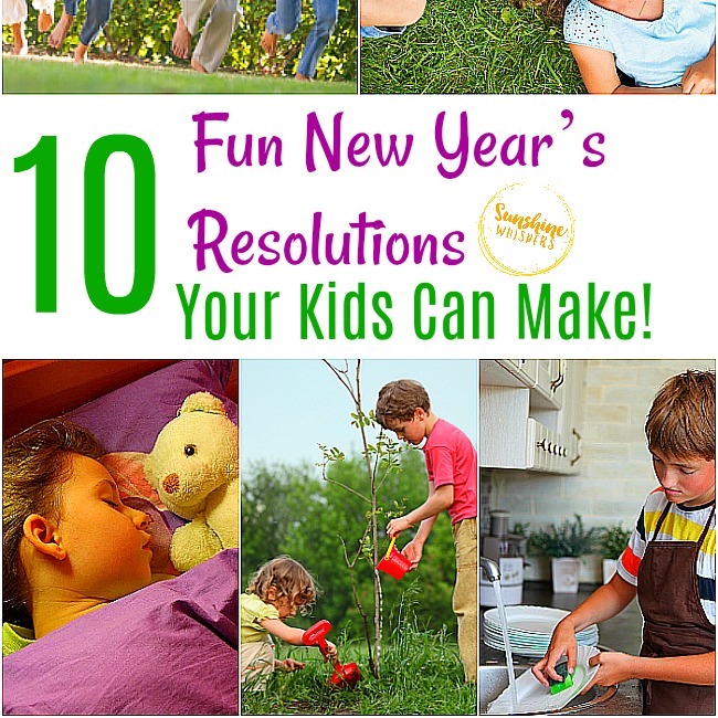 10 Fun New Year’s Resolutions Your Kids Can Make