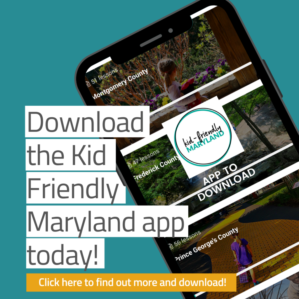 Kid Friendly Maryland app
