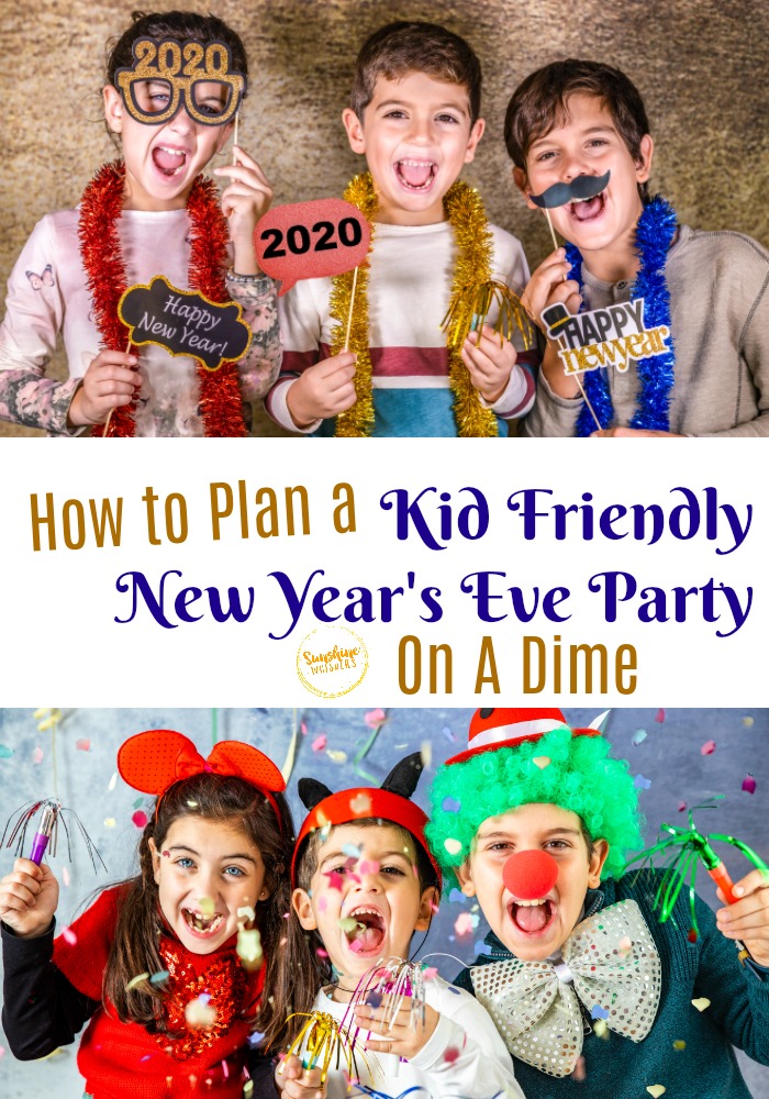kid friendly New Year's Eve Party on a dime