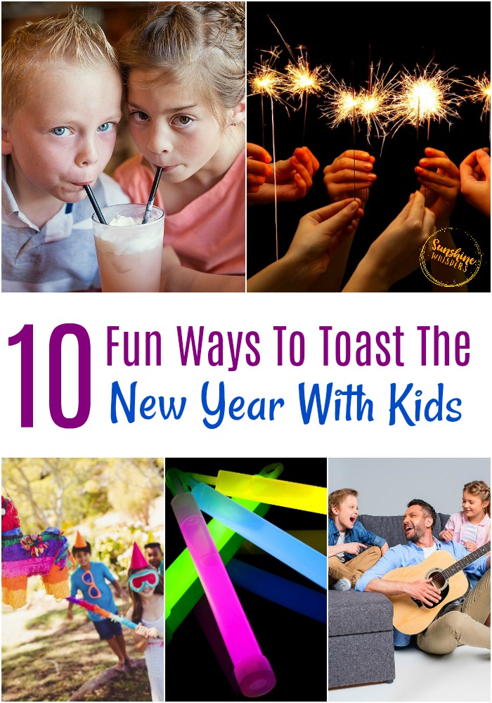 toast the new year with kids 