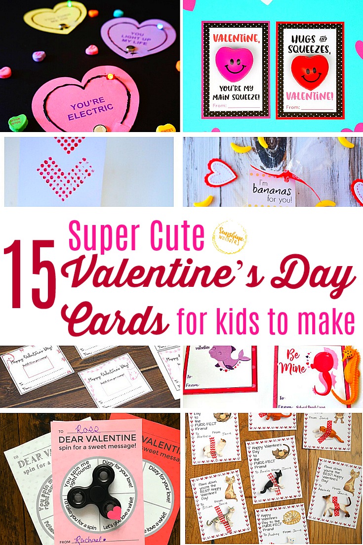 Valentine's Day Cards for Kids to Make