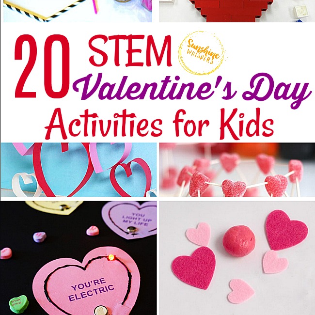 20 STEM Valentine’s Day Activities for Kids