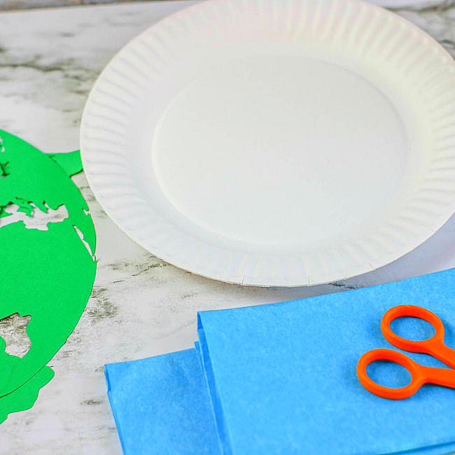 Planet Earth Paper Plate Craft For Kids