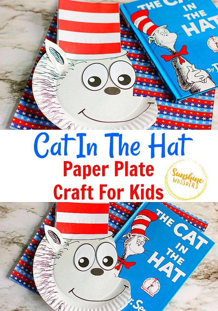 Cat in the Hat Paper Plate 