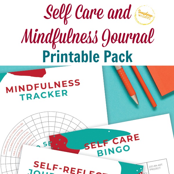 Self Care and Mindfulness Journal Printable Pack