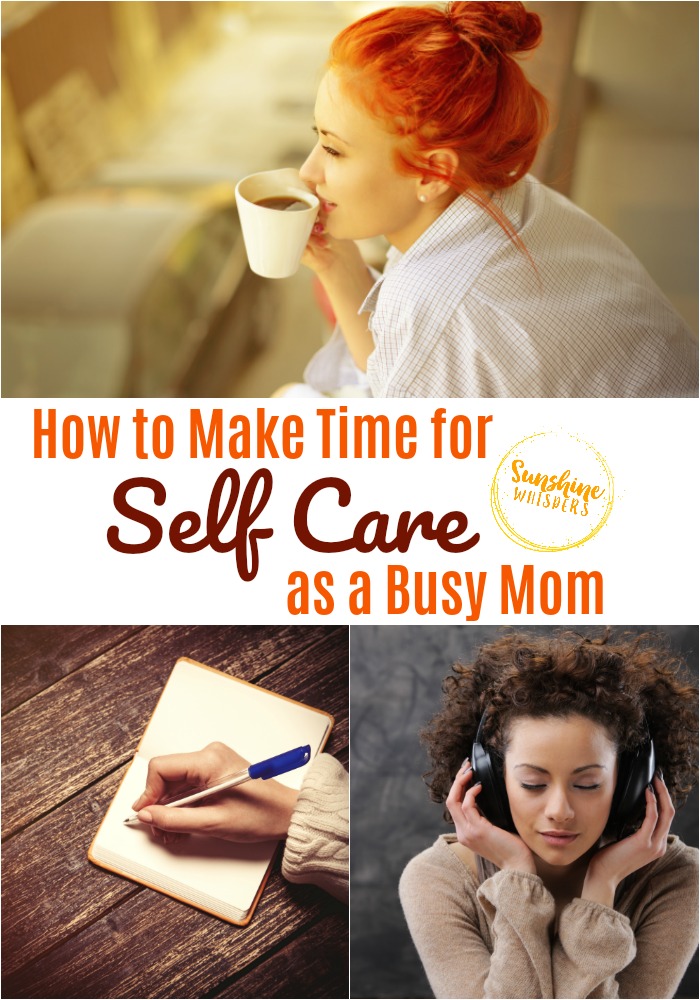 self care as a busy mom