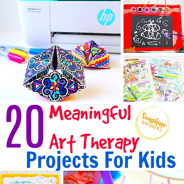 20 Meaningful Art Therapy Projects For Kids