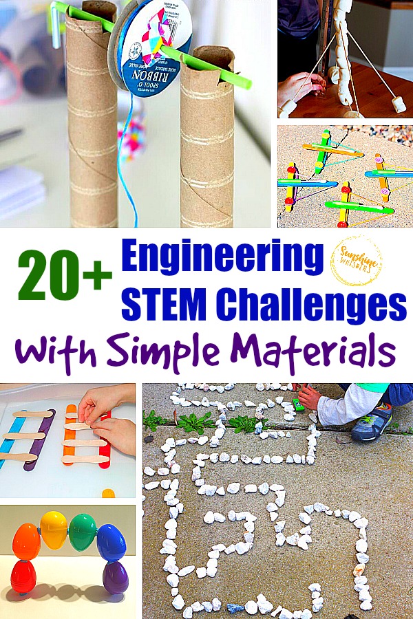 Engineering STEM Challenges with Simple Materials