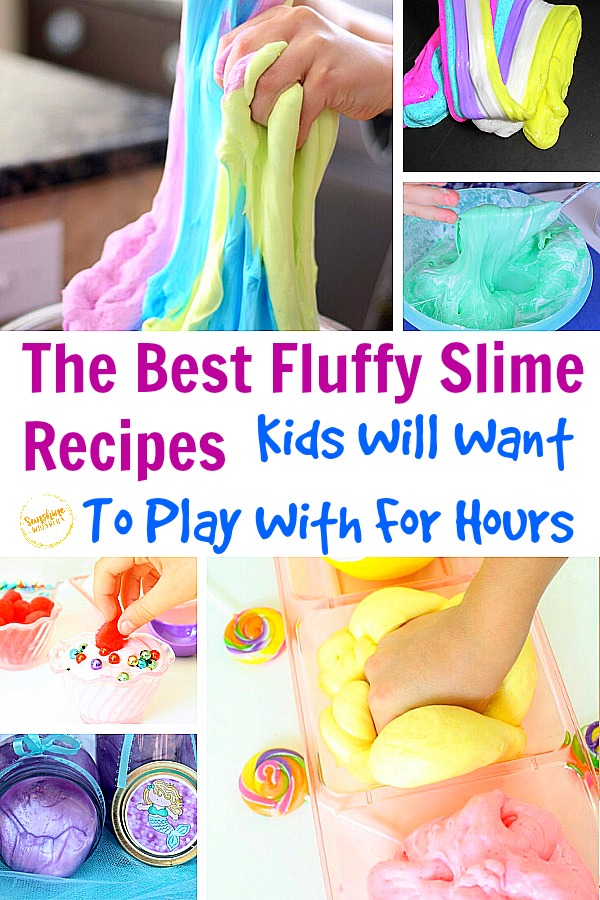 The Best Fluffy Slime Recipes Kids Will Want To Play With For
