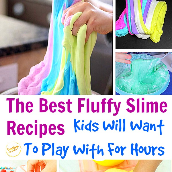 The Best Fluffy Slime Recipes Kids Will Want To Play With For Hours
