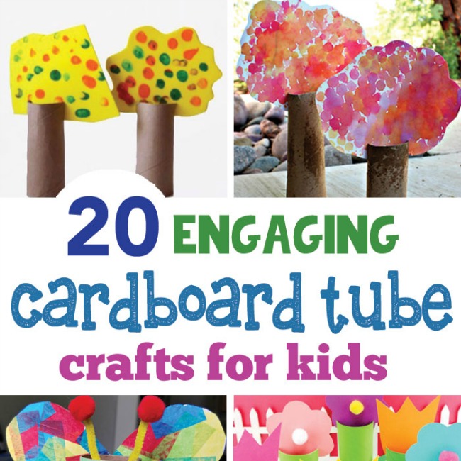 20+ Engaging Cardboard Tube Crafts for Kids