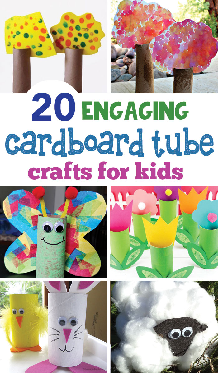20+ Engaging Cardboard Tube Crafts for Kids - Sunshine Whispers