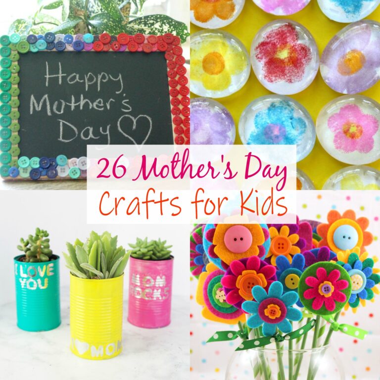 20+ Fantastic Mother’s Day Crafts For Kids Ideas