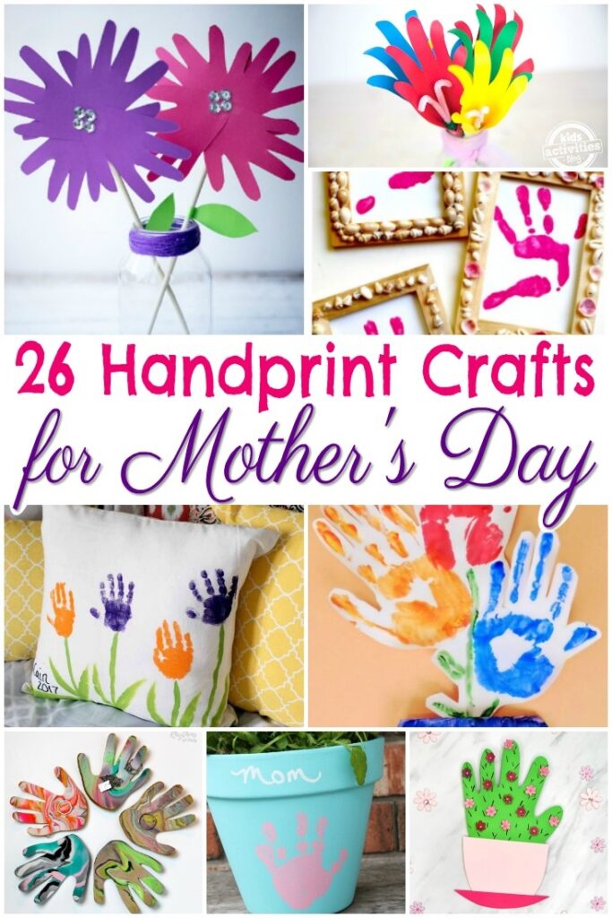 Mother's Day Handprint Crafts